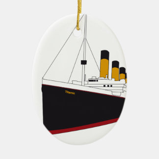 titanic original ceramic ornament