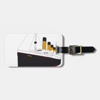 Titanic original luggage tag