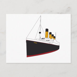 titanic original postcard
