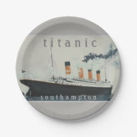 TITANIC Party Paper Plates