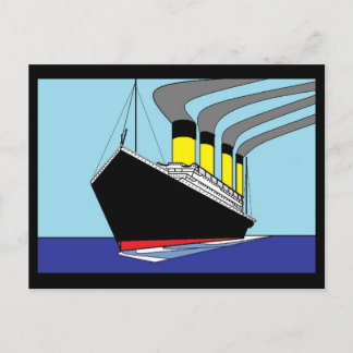 Titanic postcard