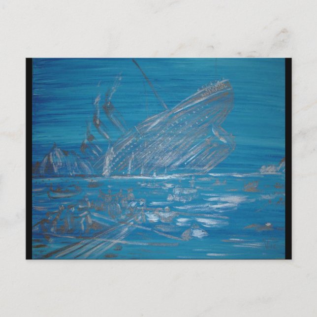 Titanic Postcard (Front)