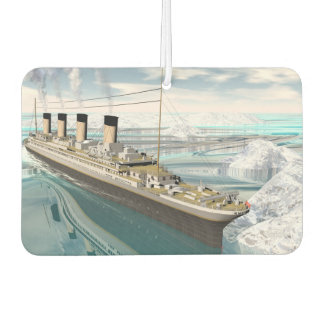 Titanic ship - 3D render Air Freshener