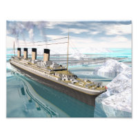 Titanic ship - 3D render
