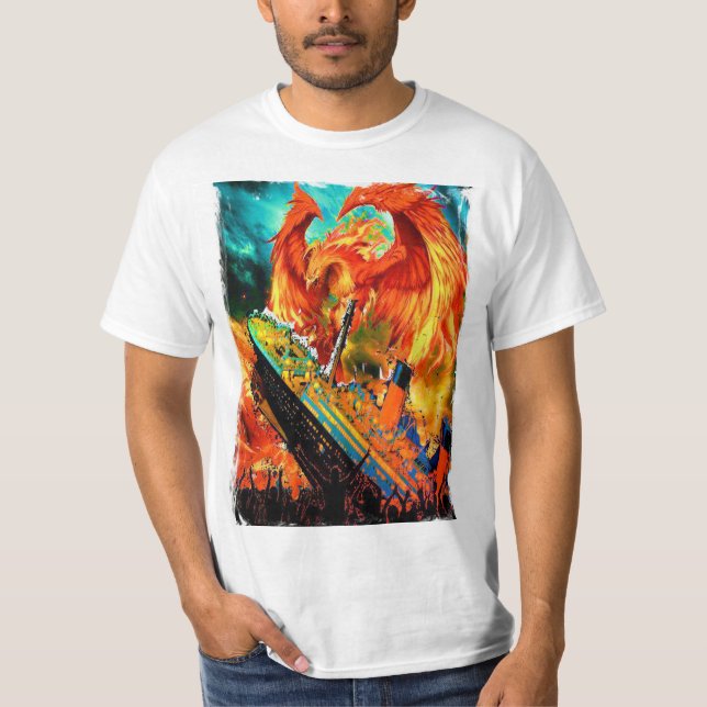 TITANIC SINKING T Shirt  (Front)