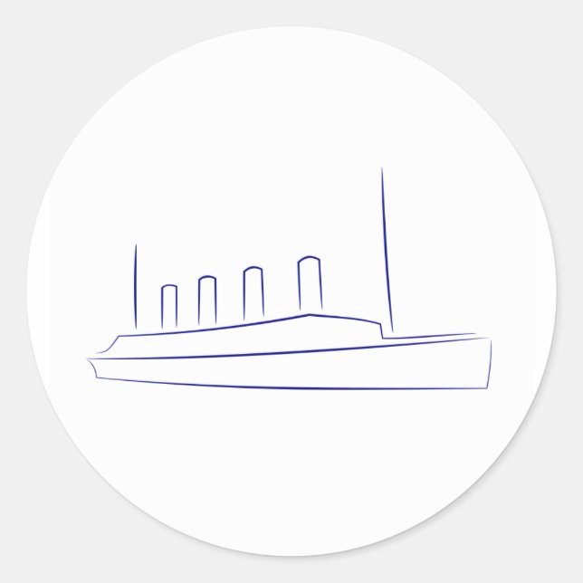 Titanic stickers (Front)