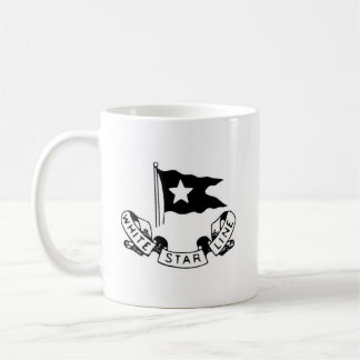 Titanic White Star Line Flag Coffee Mug