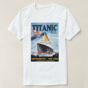 Titanic White Star Line - World's Largest Liner T-Shirt