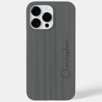 Titanium Grey Silver Stainless Steel Print
