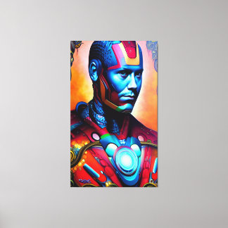 Titanium Man Micheal Sparks Canvas Print