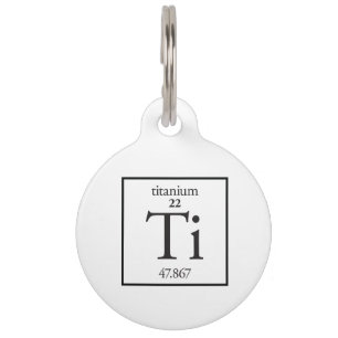 Titanium Pet Tag