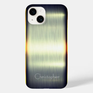 Titanium Polished green Radial Metallic iphone 15 Case-Mate iPhone 14 Case