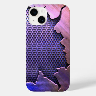 Titanium Polished pink Radial Metallic iphone 15 Case-Mate iPhone 14 Case
