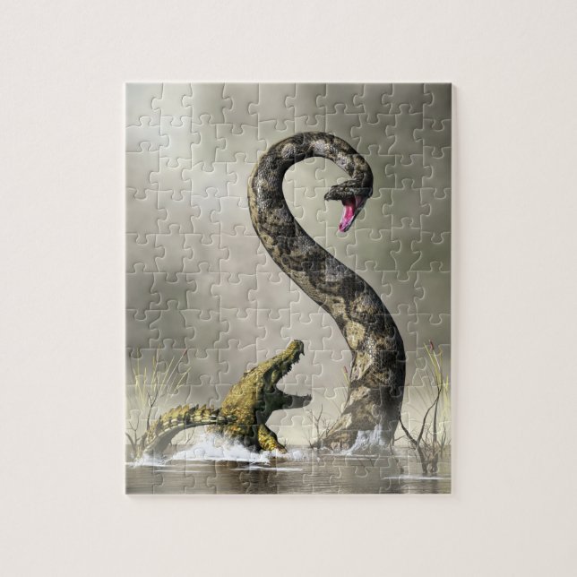 Titanoboa Jigsaw Puzzle (Vertical)