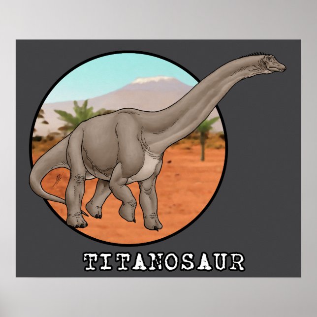 Titanosaur Poster (Front)