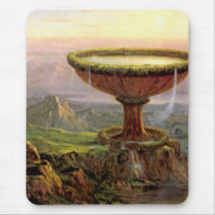Titan's Goblet by Thomas Cole Mouse Pad