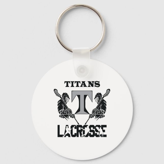 Titans Lacrosse 1  Keychain (Front)