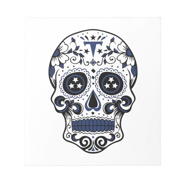 Titans Sugar Skull Notepad (Front)