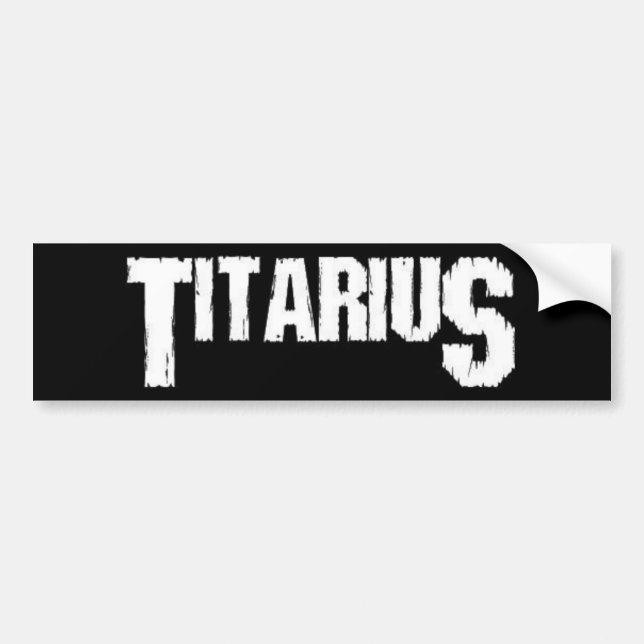 Titarius Bumper Sticker (Front)