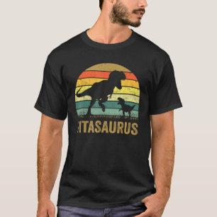 TitaSaurus T Rex Dinosaur Tita Saurus Family Match T-Shirt