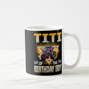 Titi Of The Birthday Boy Monster Truck Birthday Fa Coffee Mug