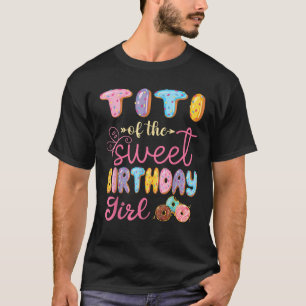 Titi Of The Sweet Birthday Girl Doughnut Lover Par T-Shirt