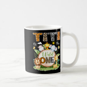 Titi Of The Wild One 1st Birthday Boy Jungle Safar Coffee Mug