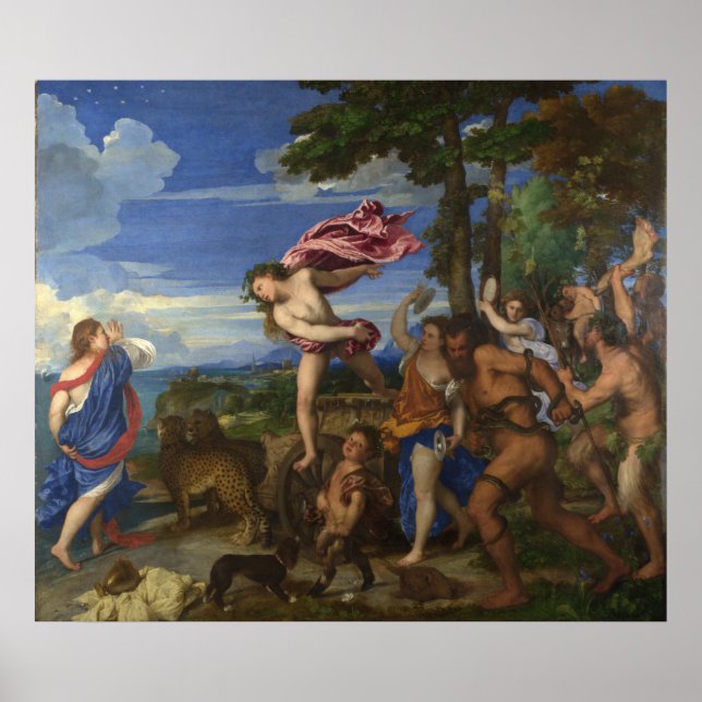 TITIAN - Bacchus and Ariadne 1522 Poster (Front)