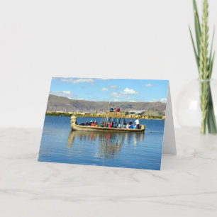 titicaca boat card