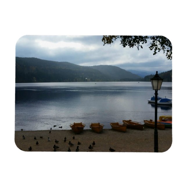 Titisee Lake Germany Flexible Magnet (Horizontal)