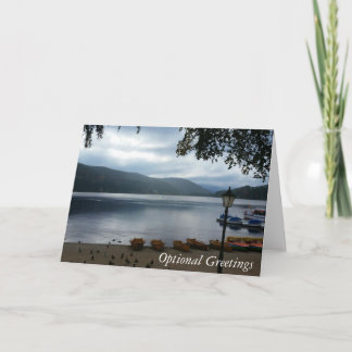 Titisee Lake Germany Greeting Card