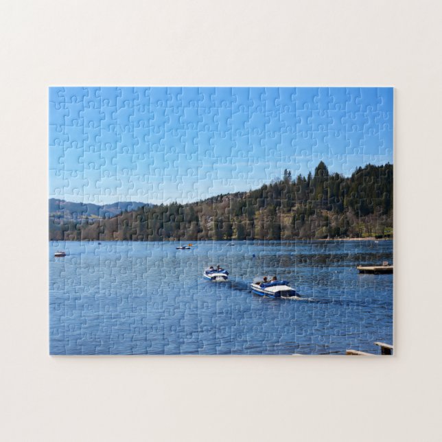 Titisee lake in the Black Forest     Jigsaw Puzzle (Horizontal)