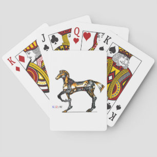 Title 00000 "Machine Horse" Playing Cards