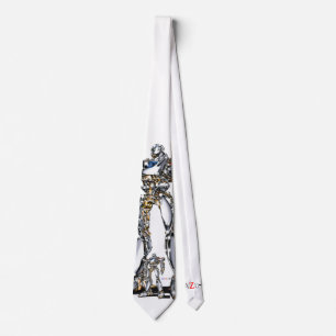 Title 00003 "Smiling teeth" Pattern 2 Necktie