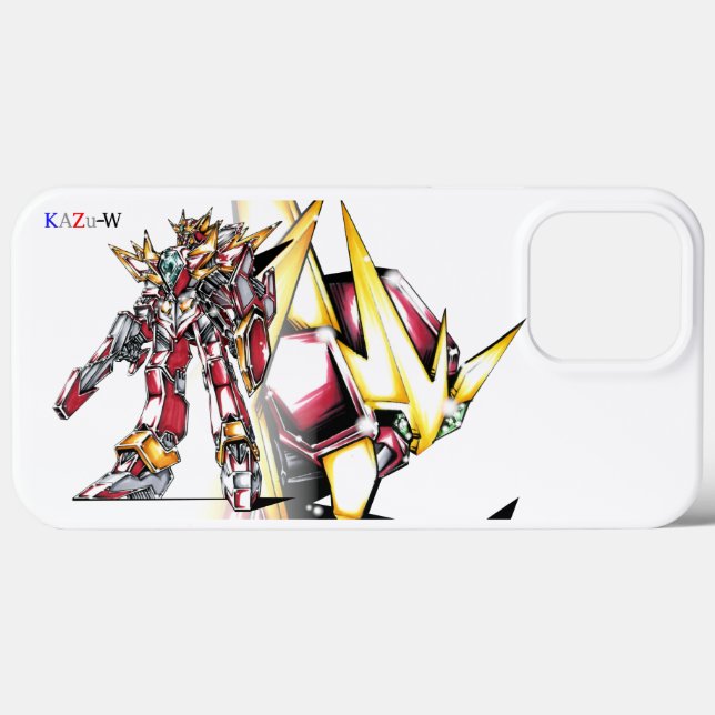 Title 00008 "Red Hero Armored Giant" Case-Mate iPhone Case (Back (Horizontal))