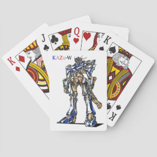 Title 00009 "Robot of Organic Details" Playing Cards