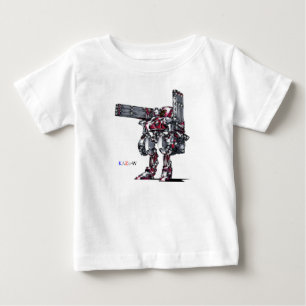 Title 00010 "High Output Particle Gun Three Series Baby T-Shirt