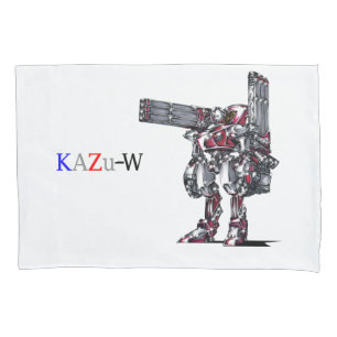 Title 00010 "High Output Particle Gun Three Series Pillowcase