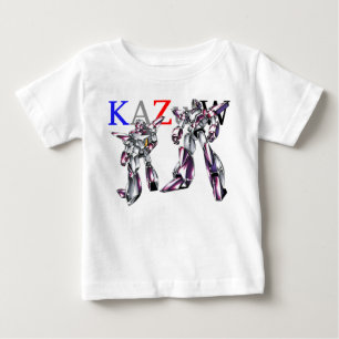Title 00012 "Hero Robot Basic Body" Baby T-Shirt