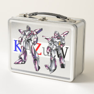 Title 00012 "Hero Robot Basic Body" Metal Lunch Box