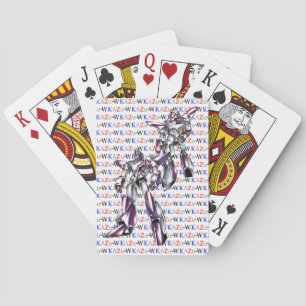 Title 00012 "Hero Robot Basic Body" Playing Cards