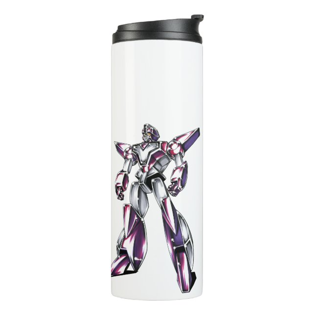 Title 00012 "Hero Robot Basic Body" Thermal Tumbler (Rotated Left)