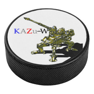 Title 00013 "Quadruped Artillery" Hockey Puck
