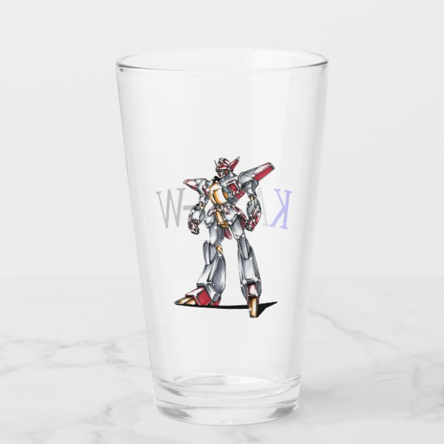 Title 00014 "The Main Character Fuselage" Glass (Back)