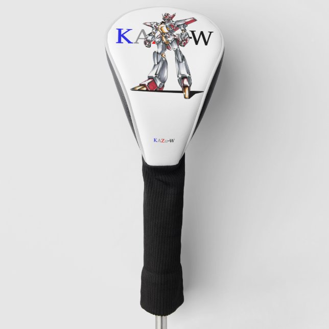 Title 00014 "The Main Character Fuselage" Golf Head Cover (Front)