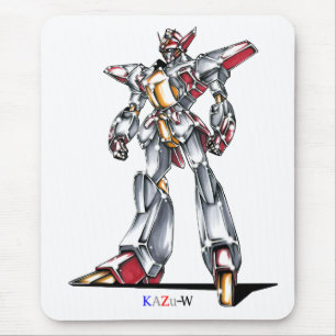 Title 00014 "The Main Character Fuselage" Mouse Pad