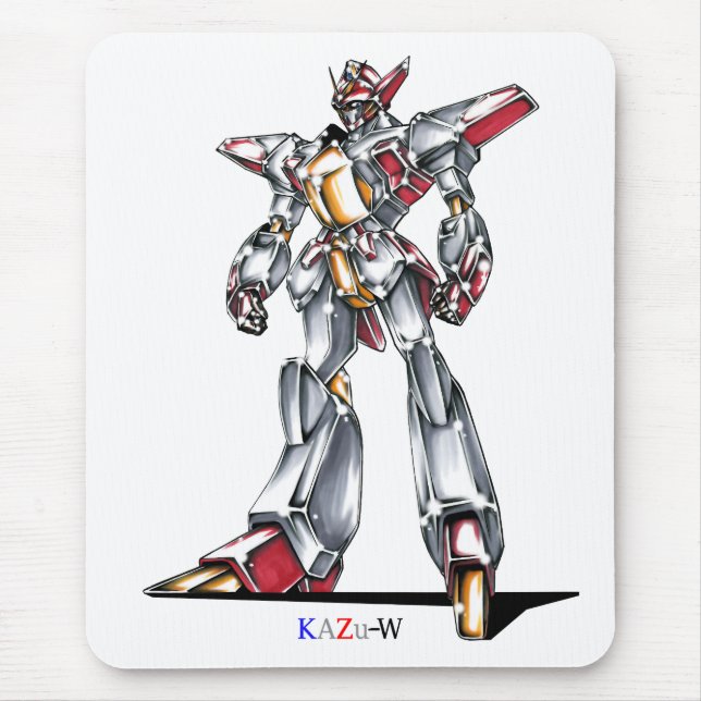 Title 00014 "The Main Character Fuselage" Mouse Pad (Front)