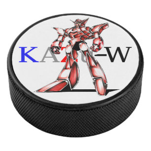 Title: 00016 "Ace Robot" Hockey Puck