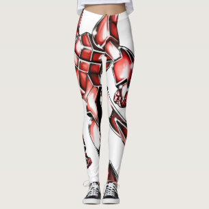 Title: 00016 "Ace Robot" Leggings