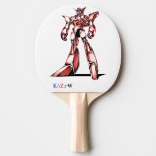 Title: 00016 "Ace Robot" Ping Pong Paddle